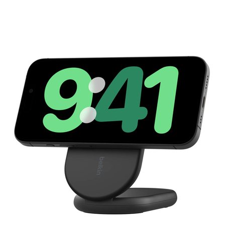 Belkin Ładowarka indukcyjna składana MagsSafe Qi2 15W czarna (WIB007HQBK)
