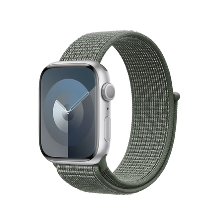 Crong Nylon - Pasek sportowy do Apple Watch 38/40/41/42 mm (Military Green) (CRG40NLBMGN)