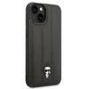 Karl Lagerfeld Quilted Puffy Ikonik Pin – Etui do iPhone 14 Plus (Czarny) (KLHCP14MPSQPK)