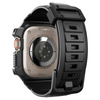 Spigen Rugged Armor Pro – Pasek z obudową do Apple Watch Ultra 49 mm (Czarny) (ACS05460)