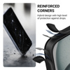Crong Hybrid Frost MAG Cover - Etui z MagSafe do iPhone 16 Pro Max (czarny) (CRGHFMIP1669PBLK)
