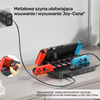 Unitek stacja ładująca Switch z przełącznikiem i czytnikiem kart do gier (G1005ABK01)