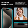 Crong Anti-Bacterial 3D Armour Glass - Szkło hartowane 9H Full Glue do iPhone 16 Plus / iPhone 15 Plus + ramka instalacyjna (CRG-AB3DAG-IP15PL)