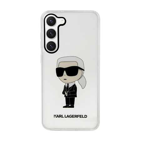 Karl Lagerfeld IML NFT Ikonik - Etui Samsung Galaxy S23 (przezroczysty) (KLHCS23SHNIKTCT)