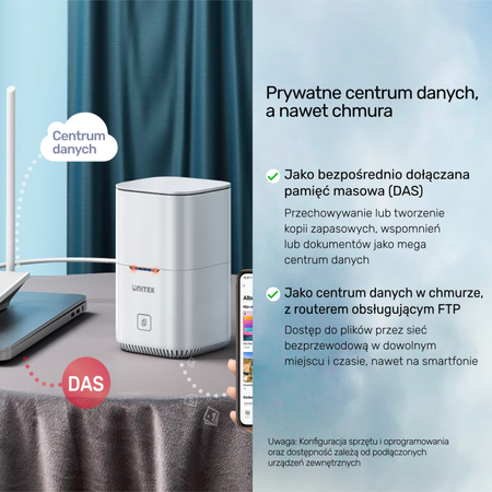 Unitek Stacja klonująca Bay SATA USB3.0 do SATA6G 2,5" z funkcją UASP 5 Gbps (S1105B01-EU)