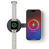 Native Union Voyage 2-in-1 Qi2 Wireless Charger - bezprzewodowa ładowarka podróżna Qi2 15W do dwóch urządzeń kompatybilna z MagSafe (black) (VOY-2IN1-WL-BLK)