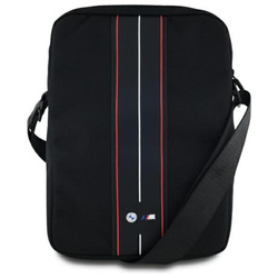 BMW Nylon Red Stripe - Torba na tablet 10" (czarny) (BMTB10COMPVSKR)