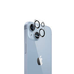 Crong Lens Shield - Szkło na aparat i obiektyw iPhone 14 / iPhone 14 Plus (CRG-LSIP14)