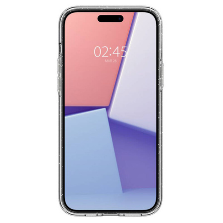 Spigen Liquid Crystal Glitter - Etui do iPhone 15 Plus (Przezroczysty) (ACS06648)
