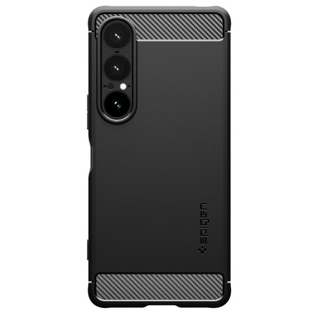 Spigen Rugged Armor - Etui do Sony Xperia 1 VII (Matte Black) (ACS09591)