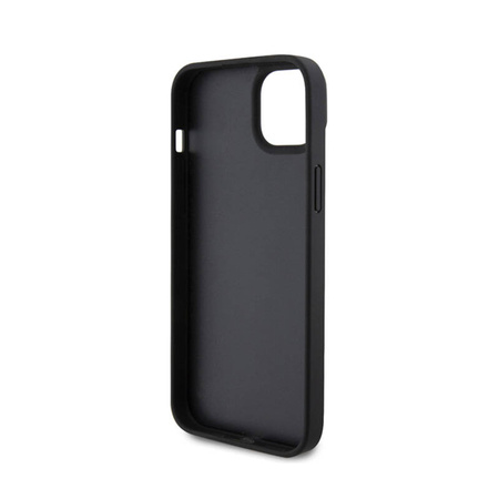 Ferrari Twist Metal Logo - Etui iPhone 15 Plus (czarny) (FEHCP15MPTWK)