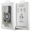 Hello Kitty Liquid Glitter Fever MagSafe - Etui iPhone 16 Pro (czarny / złoty) (HKHMP16LLGDIK)
