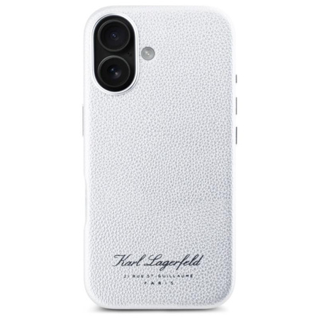 Karl Lagerfeld Hotel RSG - Etui iPhone 16 (szary) (KLHCP16SPGWCMKHG)