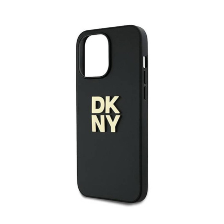 DKNY Wrist Strap Stock Logo - Etui iPhone 14 Pro (czarny) (DKHCP14LPBSWSK)