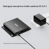 Unitek Przedłużacz USB-C na 4× USB-A przez Ethernet, zasięg do 150 m 480Mbps (U1222ABK01-EU)