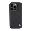 BMW Leather Quilted - Etui iPhone 15 Pro Max (czarny) (BMHCP15X22RQDK)