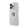 Karl Lagerfeld Karl & Choupette Glitter MagSafe - Etui iPhone 14 Pro Max (przezroczysty) (KLHMP14XHGKCNOT)