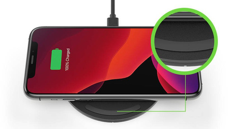 Belkin Ładowarka bezprzewodowa 10W Wireless Charging Pad (no AC) (WIA001BTBK)