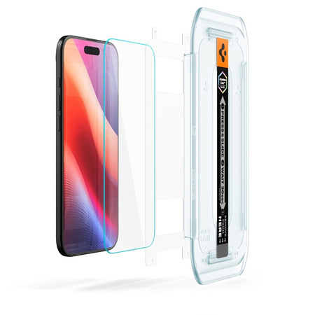 Spigen Glas.TR EZ Fit 2-Pack - Szkło hartowane do iPhone Air (2 sztuki) (AGL09861)