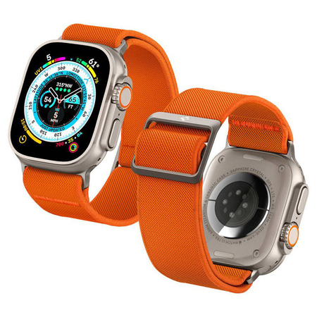 Spigen Fit Lite Ultra - Pasek do Apple Watch 42/44/45/49 mm (Pomarańczowy) (AMP05986)