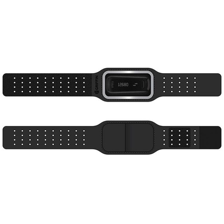 Griffin Sleep Sport Band - Sportowa opaska na rękę do Fitbit, Jawbone i Sony SmartBand (czarny) (GB40139)