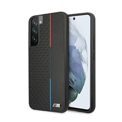 BMW M Collection Triangles - Etui Samsung Galaxy S22+ (czarny) (BMHCS22MTRTBK)