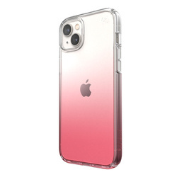 Speck Presidio Perfect-Clear + Ombre - Etui iPhone 15 Plus / 14 Plus z powłoką MICROBAN (Clear / Vintage Rose Fade) (150122-9509)