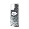 DKNY Liquid Glitter Big Logo - Etui iPhone 15 / 14 / 13 (czarny) (DKHCP15SLBNAEK)