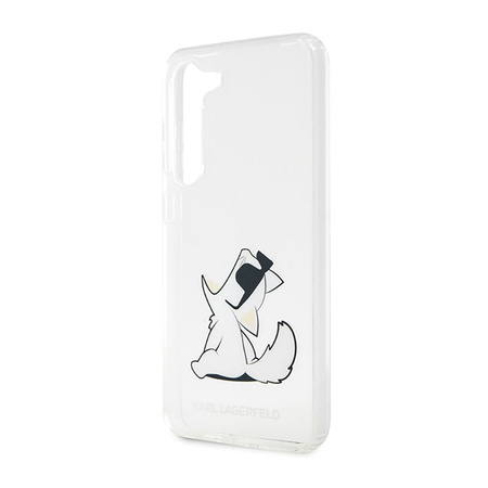 Karl Lagerfeld Choupette Fun - Etui Samsung Galaxy S23+ (przezroczysty) (KLHCS23MCFNRC)