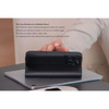 Moshi Overture MagSafe - Skórzane etui 3w1 z klapką iPhone 16 Pro (Charcoal Black) (99MO241211)