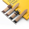 Crong Noble Band - Pasek z naturalnej skóry do Apple Watch 44/45/46/49 mm (Mokka) (CRG-44NOB-MKA)