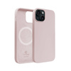 Crong Color Cover Magnetic - Etui iPhone 15 MagSafe (piaskowy róż) (CRGCOLRMIP1561PNK)