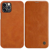 Nillkin Qin Leather Case - Etui Apple iPhone 12 Pro Max (Brown) (IP67-01675)