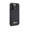 Guess Disco Metal Script - Etui iPhone 14 Pro (czarny) (GUHCP14LPMSDGSK)