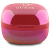Guess 4G Printed Logo - Słuchawki Bluetooth TWS + etui ładujące (fuksja) (GUTWSJ144ESF)