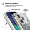 Speck Presidio Lux MagSafe - Etui iPhone 17 Pro (Hyper Mirror Glitter / Silver Metallic) (151022-3274)
