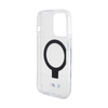 BMW Ring Stand M Collection MagSafe - Etui iPhone 15 Pro (przezroczysty) (BMHMP15LURST)