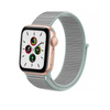 Crong Nylon - Pasek sportowy do Apple Watch 38/40/41/42 mm (Pastel Grey) (CRG-40NLB-PGR)
