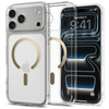 Spigen Ultra Hybrid Mag MagSafe - Etui do iPhone 17 Pro (Clear/Gold) (ACS10348)
