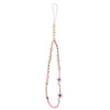 Guess Phone Strap Beads Shell - Zawieszka do telefonu 25 cm (Pink) (GUSTSHPP)