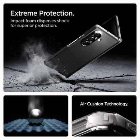 Spigen Tough Armor Pro Mag MagSafe - Etui do Samsung Galaxy Z Fold 7 (Black) (ACS09549)