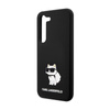 Karl Lagerfeld Silicone Choupette - Etui Samsung Galaxy S24 (czarny) (KLHCS24SSNCHBCK)