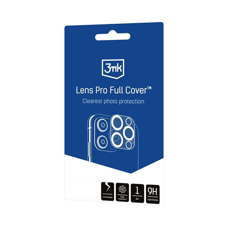 3mk Lens Pro Full Cover - Szkło na obiektyw aparatu iPhone Air