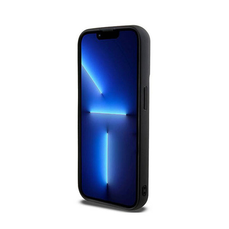 DKNY 3D Rubber Repeat Pattern - Etui iPhone 15 Pro Max (czarny) (DKHCP15X3DRPWK)