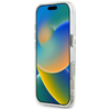 Guess IML Metal Colored Circle Classic Logo MagSafe - Etui do iPhone 16 Pro (biały) (GUHMP16LHTDRCEDH)