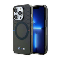 BMW Pattern MagSafe - Etui iPhone 14 Pro Max (Szary) (BMHMP14XHGPK)