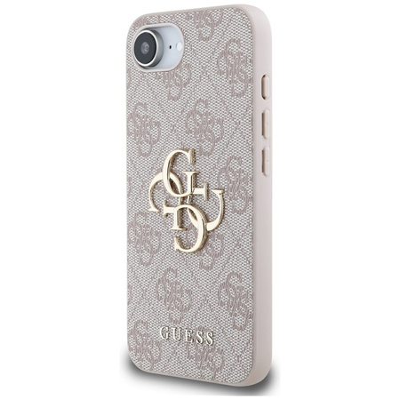 Guess 4G Big Logo - Etui do iPhone 16e (różowy) (GUHCPSE44GMGPI)