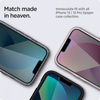 Spigen GLAS.TR EZ FIT Privacy 2-Pack - Szkło hartowane z filtrem prywatyzującym do iPhone 16e / iPhone 14 / iPhone 13 Pro / iPhone 13 2 szt (AGL03388)