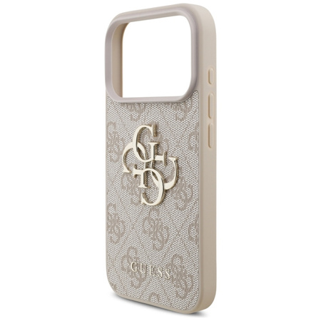 Guess 4G Big Logo - Etui iPhone 17 Pro (różowy) (GUHCP17L4GMGPI)