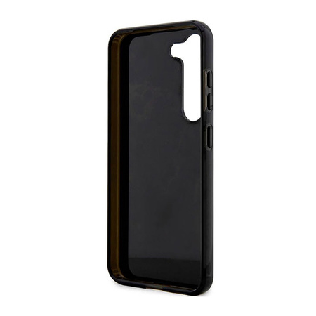 Guess Golden Marble Collection - Etui Samsung Galaxy S23+ (czarny) (GUHCS23MHTMRSK)